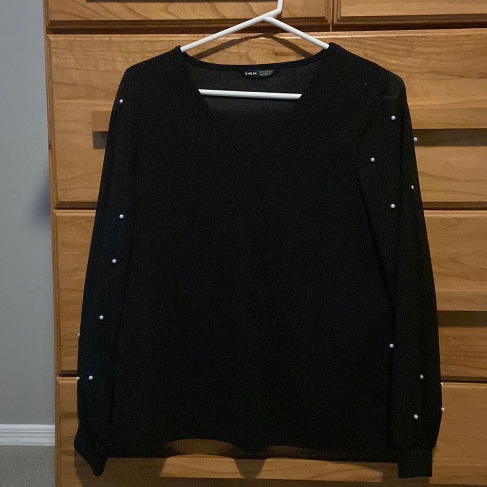 SHEIN XS long sleeve blouse